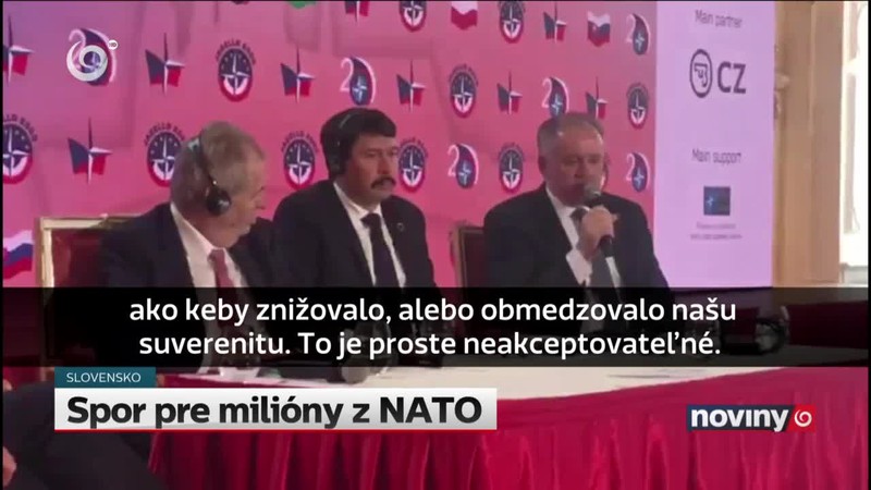 Spor pre milióny z NATO