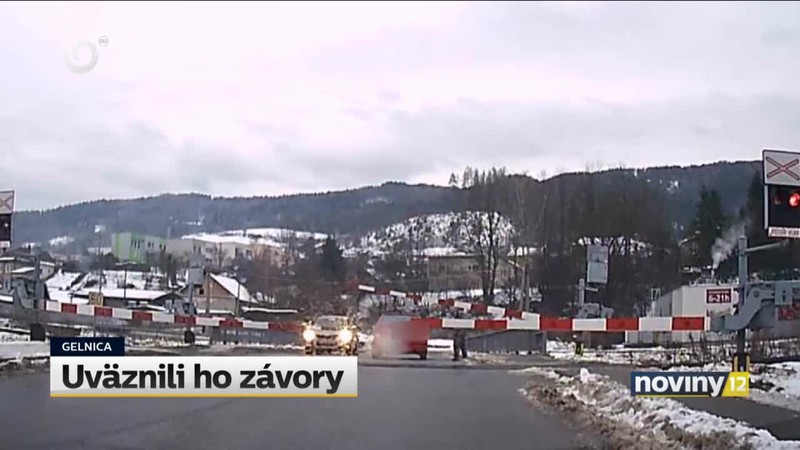 Uväznili ho závory