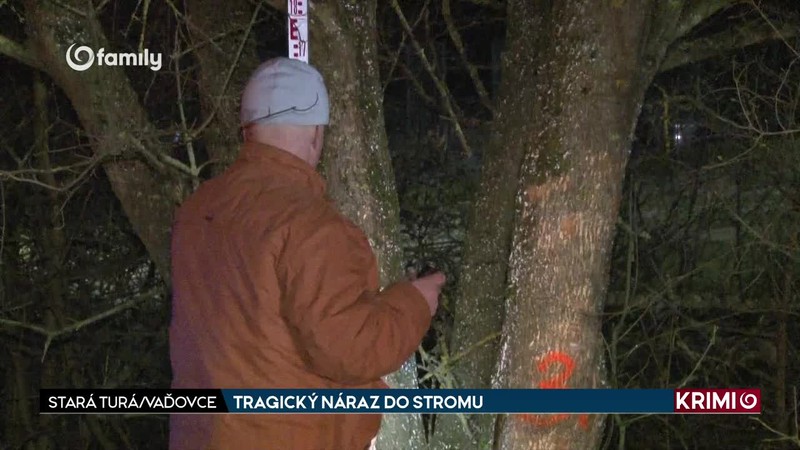 TRAGICKÝ NÁRAZ DO STROMU