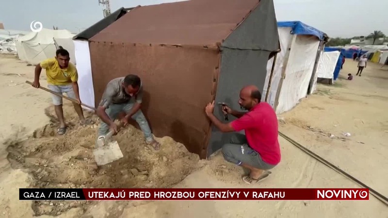UTEKAJÚ PRED HROZBOU OFENZÍVY V RAFAHU