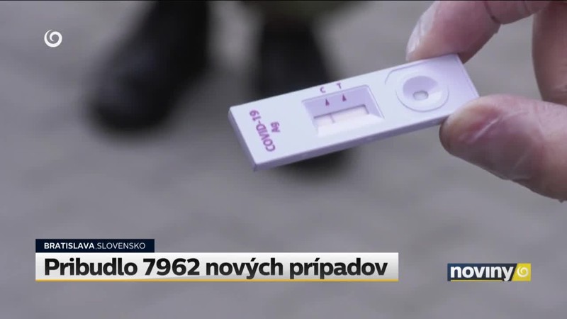 Pribudlo 7962 nových prípadov
