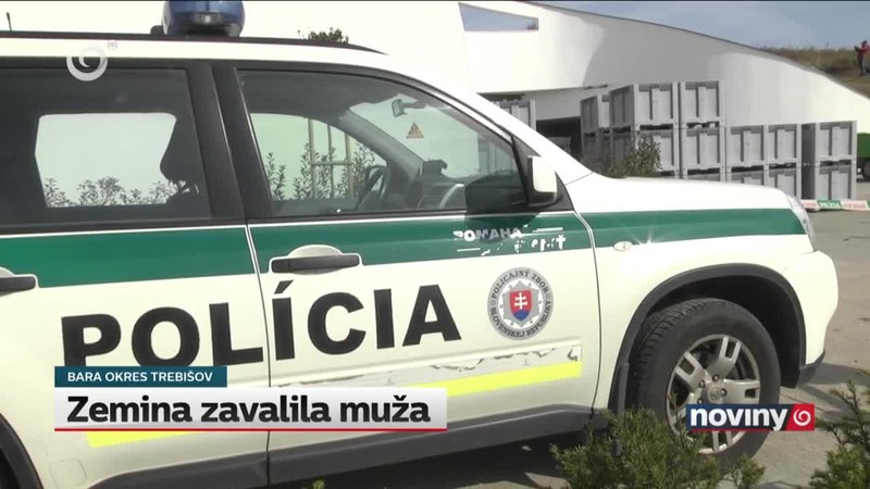 Zemina zavalila muža