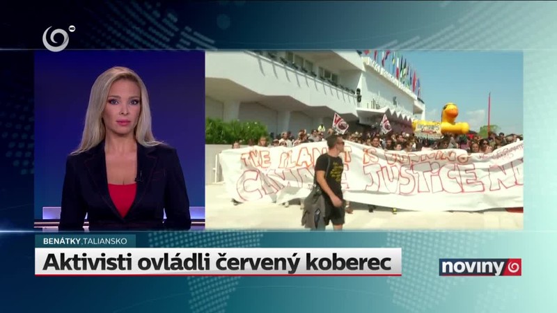 Aktivisti ovládli červený koberec