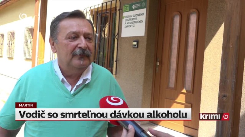 Vodič so smrteľnou dávkou alkoholu