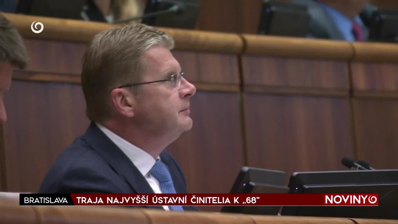 TRAJA NAJVYŠŠÍ ÚSTAVNÍ ČINITELIA K ,,68"