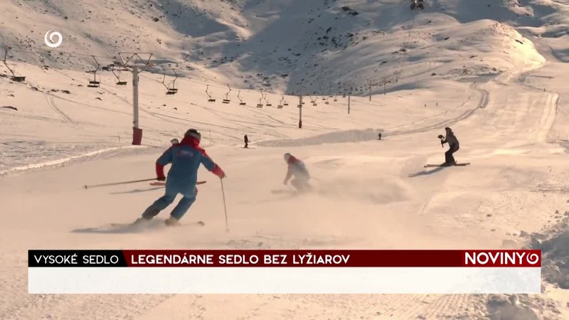 LEGENDÁRNE SEDLO BEZ LYŽIAROV