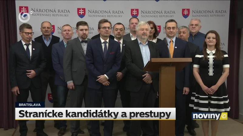 Stranícke kandidátky a prestupy