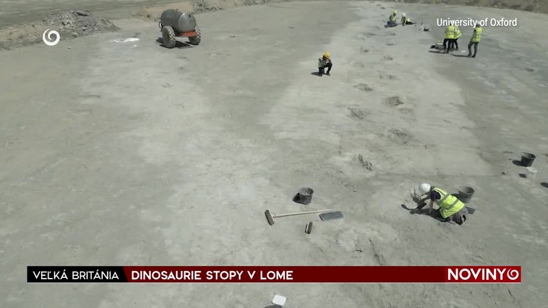 DINOSAURIE STOPY V LOME