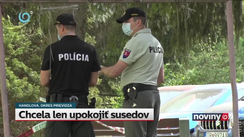 Chcela len upokojiť susedov