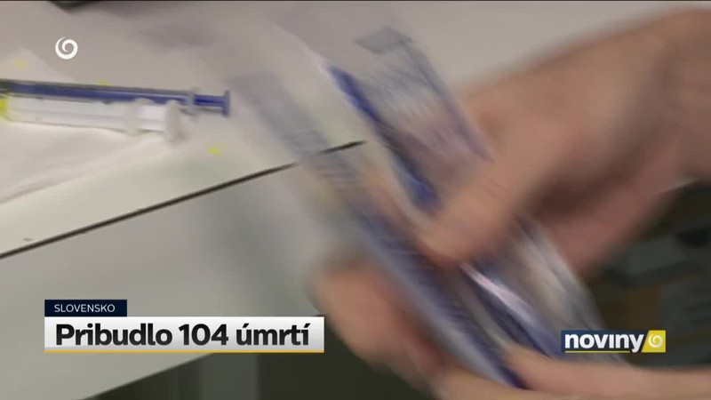 Pribudlo 104 úmrtí