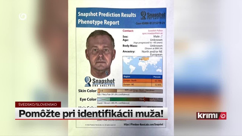 Pomôžte pri identifikácii muža!