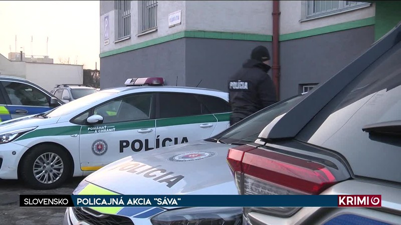POLICAJNÁ AKCIA "SÁVA"