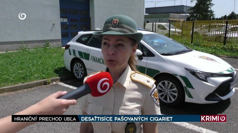 DESAŤTISÍCE PAŠOVANÝCH CIGARIET