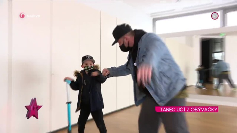 TANEC UČÍ Z OBÝVAČKY