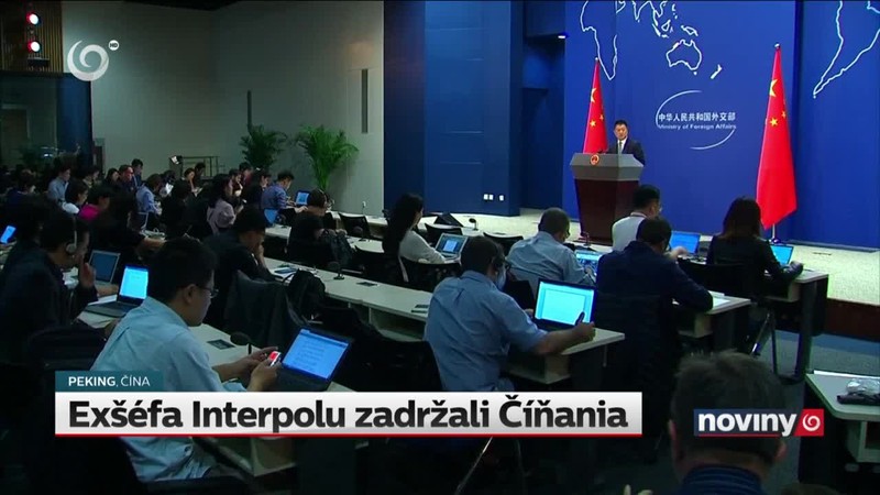 Exšéfa Interpolu zadržali Číňania