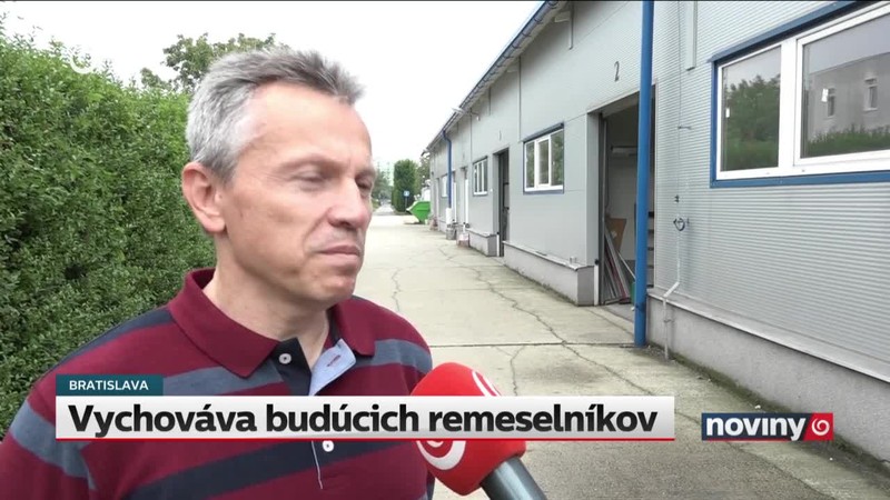 Vychováva budúcich remeselníkov
