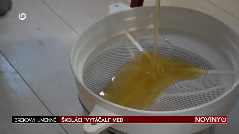 ŠKOLÁCI "VYTÁČALI" MED