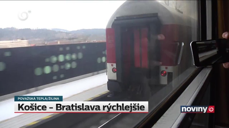 Košice - Bratislava rýchlejšie