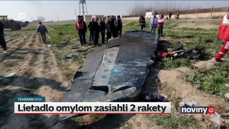 Lietadlo omylom zasiahli 2 rakety