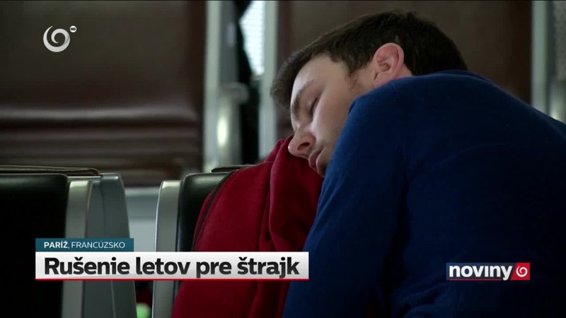 Rušenie letov pre štrajk