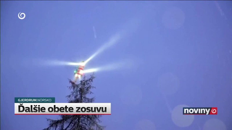 Ďalšie obete zosuvu