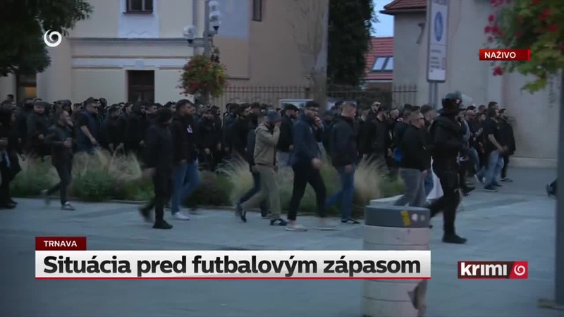 Situácia pred futbalovým zápasom