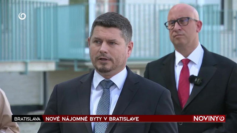 NOVÉ NÁJOMNÉ BYTY V BRATISLAVE