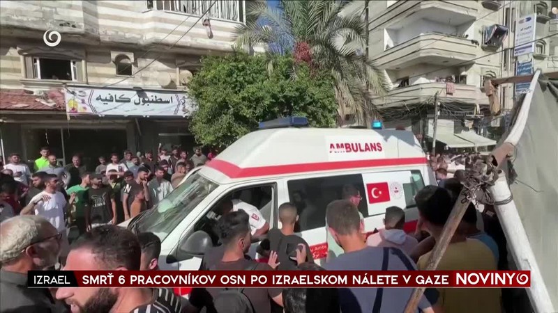 SMRŤ 6 PRACOVNÍKOV OSN PO IZRAELSKOM NÁLETE V GAZE