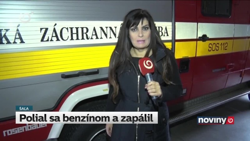 Polial sa benzínom a zapálil