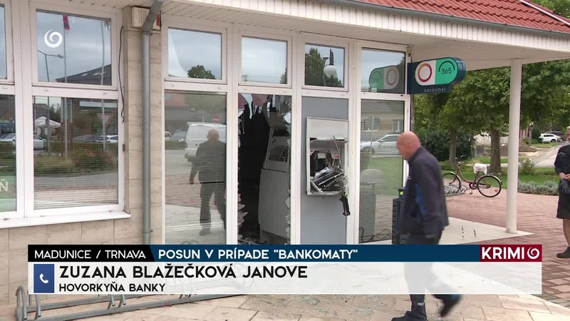POSUN V PRÍPADE "BANKOMATY"