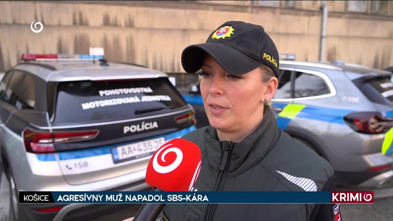 AGRESÍVNY MUŽ NAPADOL SBS-KÁRA