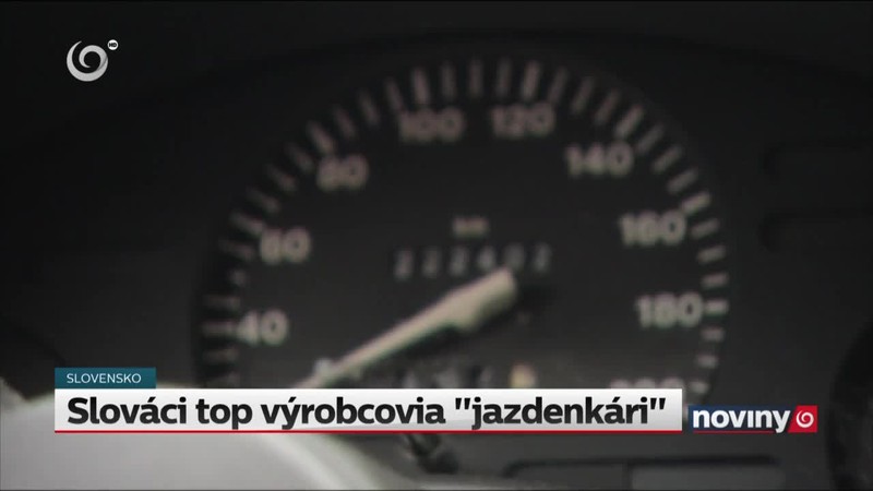 Slováci top výrobcovia "jazdenkári"