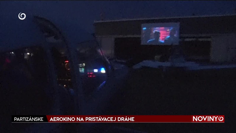AEROKINO NA PRISTÁVACEJ DRÁHE