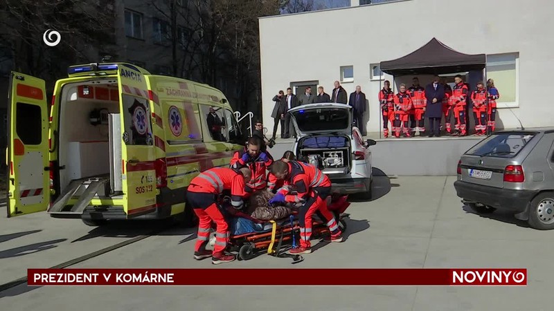 PREZIDENT V KOMÁRNE