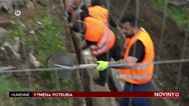 VÝMENA POTRUBIA