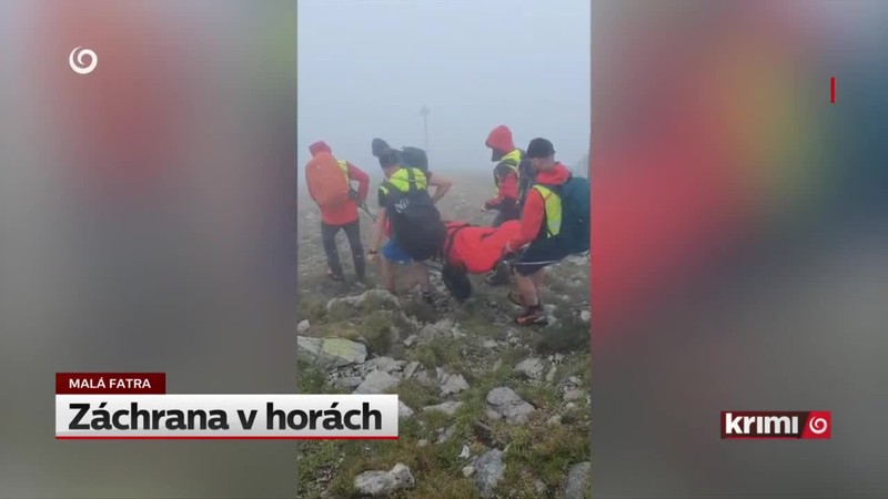 Záchrana v horách