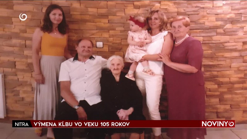 VÝMENA KĹBU VO VEKU 105 ROKOV