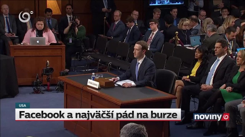 Facebook a najväčší pád na burze