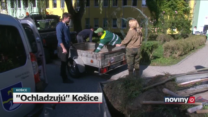 "Ochladzujú" Košice