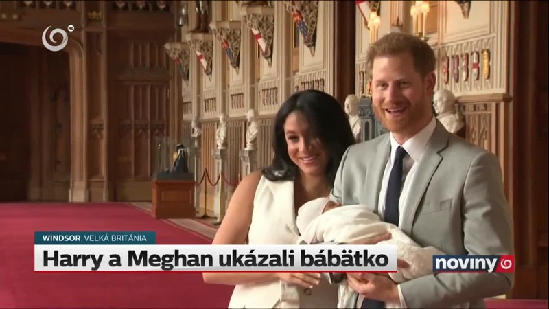 Harry a Meghan ukázali bábätko