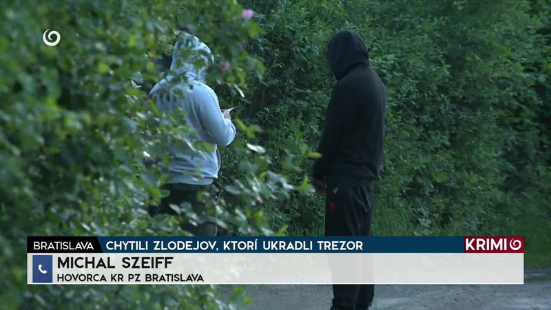 CHYTILI ZLODEJOV, KTORÍ UKRADLI TREZOR