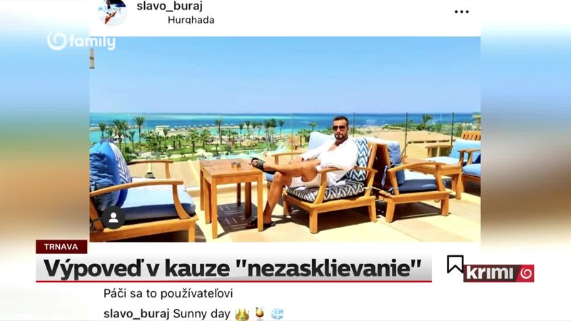 Výpoveď v kauze "nezasklievanie"