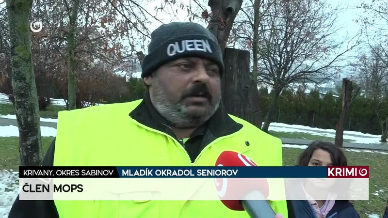 MLADÍK OKRADOL SENIOROV