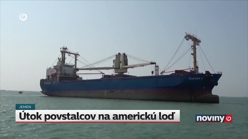 Útok povstalcov na americkú loď