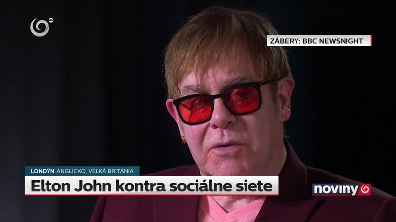 Elton John kontra sociálne siete