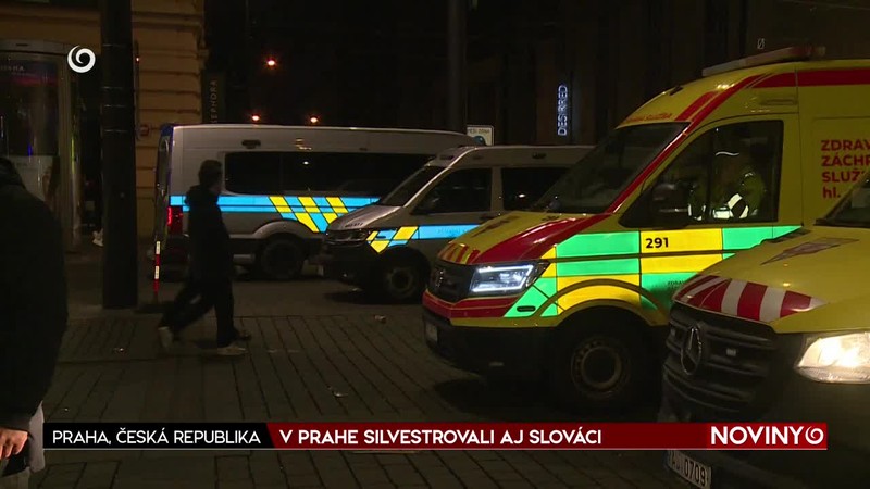 V PRAHE SILVESTROVALI AJ SLOVÁCI