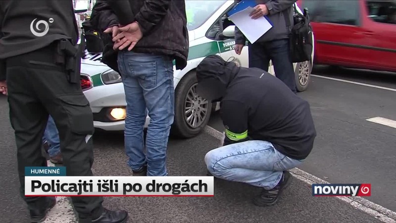 Policajti išli po drogách