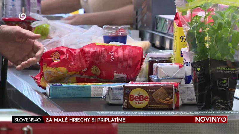 ZA MALÉ HRIECHY SI PRIPLATÍME