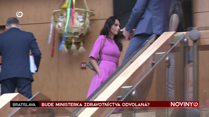 BUDE MINISTERKA ZDRAVOTNÍCTVA ODVOLANÁ?