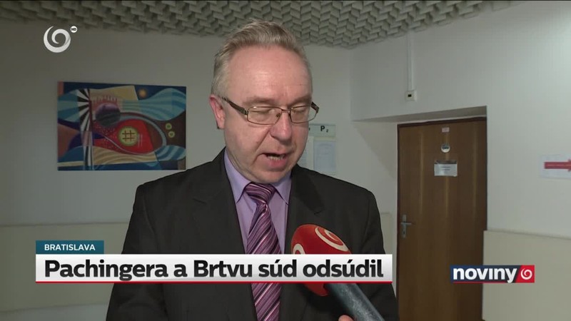 Pachingera a Brtvu súd odsúdil